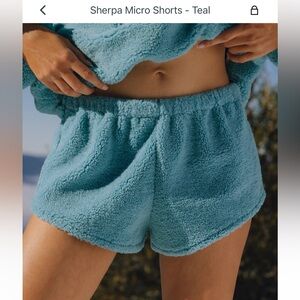 Daily Drills Sherpa Micro Shorts -Malibu